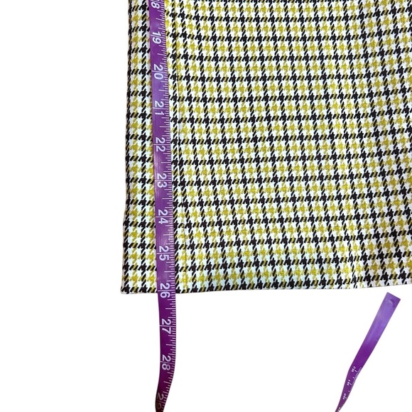 Spanx The Perfect Pant Kick Flare Dijon Jacquard Houndstooth Plaid XL - Picture 7 of 12